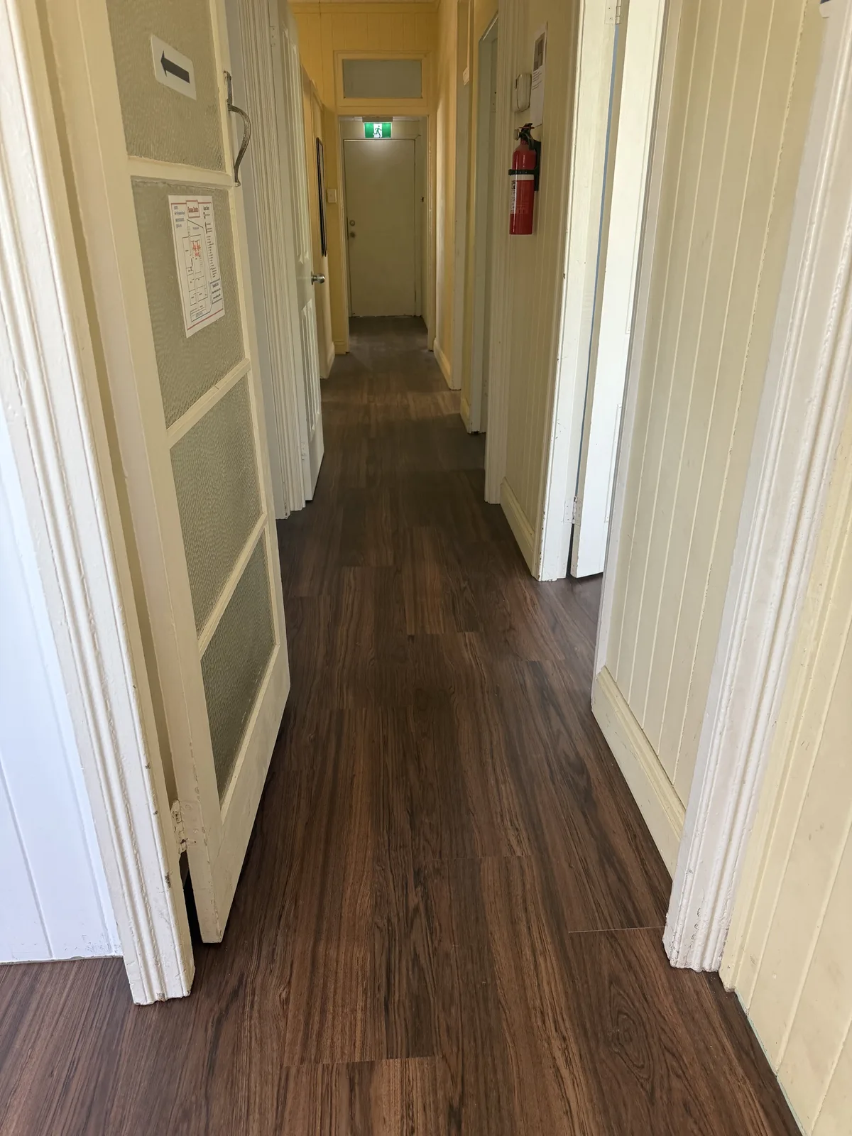 Office after LVP installation